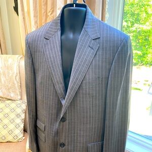 Italian suit in Australian Super 150’s wool. Flawless